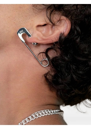 YOJ safety-pin earring - Silver