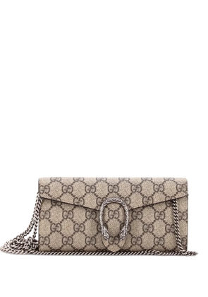 Gucci Pre-Owned Dionysus Chain Wallet GG Coated Canvas Long clutch bag - Brown