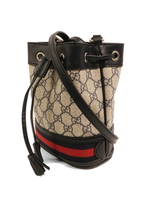 Gucci Pre-Owned mini Ophidia GG bucket bag - Blue