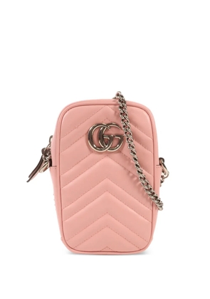 Gucci Pre-Owned GG Marmont shoulder bag - Pink