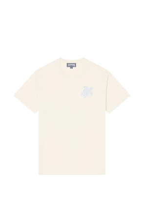 Vilebrequin turtle embroidery T-shirt - Neutrals