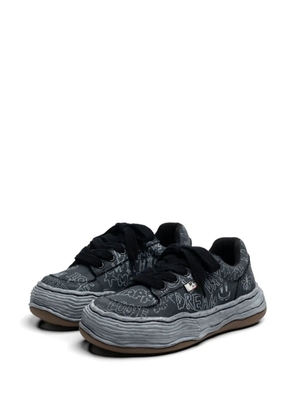 Maison MIHARA YASUHIRO Oliver OG graffiti-print chunky sneakers - Black