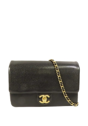 CHANEL Pre-Owned CC turn-lock chain shoulder bag - Black