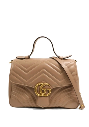 Gucci Pre-Owned GG Marmont Matelassé shoulder bag - Neutrals