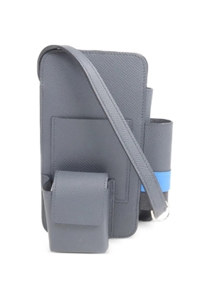 Hermès Pre-Owned Hermesway Epsom phone case - Blue