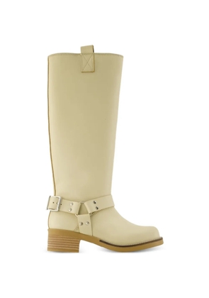 SAMSOE SAMSOE Sabrenta buckle-strap boots - Neutrals