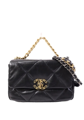 CHANEL Pre-Owned small C19 Flap shoulder bag - Black
