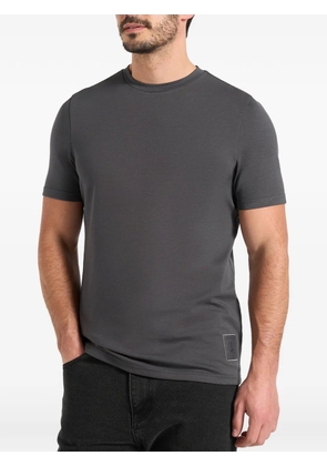Manière De Voir logo-patch T-shirt - Grey