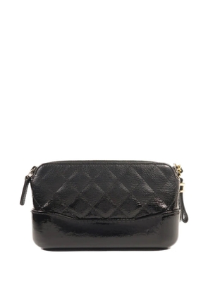 CHANEL Pre-Owned Gabrielle Wallet on Chain shoulder bag - Black