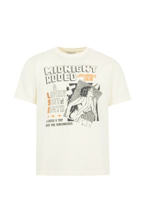 MIDNIGHT RODEO graphic-print T-shirt - Neutrals