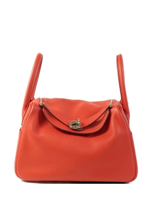 Hermès Pre-Owned 26 Lindy Swift-leather tote bag - Red