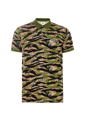 Oakley Tiger Camo piqué polo shirt - Green