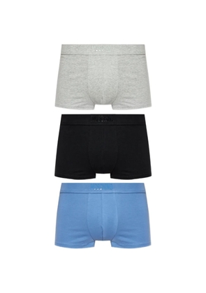 Moschino logo-waistband boxers (set of three) - Black