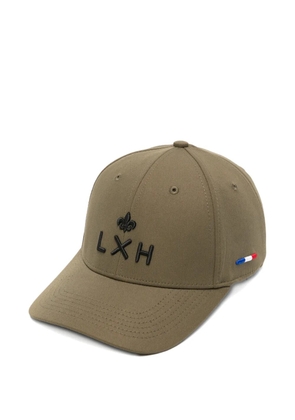 LXH logo-embroidered baseball cap - Green
