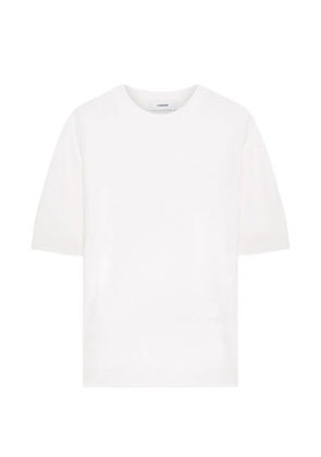 Lardini rib-knit T-shirt - White