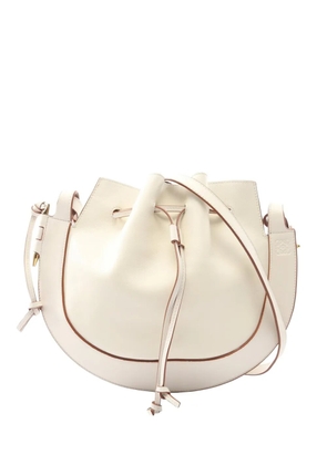 Loewe Pre-Owned 2010s Horseshoe leather bucket bag - Neutrals