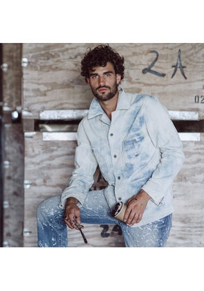 Indigo Denim Engineer Jacket