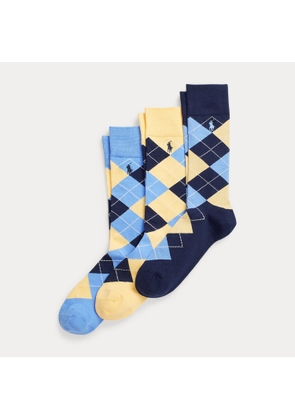 Argyle Sock 3-Pack