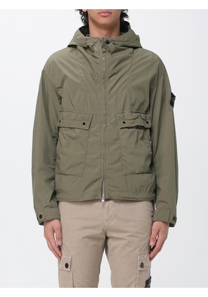 Coat STONE ISLAND Men color Green