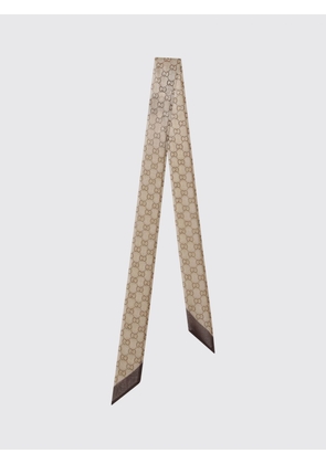 Neck Scarf GUCCI Woman color Brown