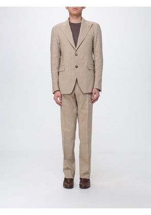 TAGLIATORE Suit Men color Beige