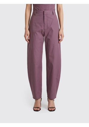 Pants FEDERICA TOSI Woman color Violet