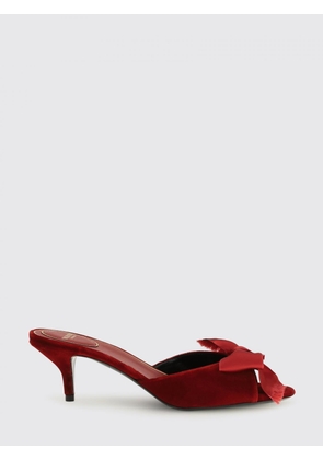 VALENTINO GARAVANI Heeled Sandal Woman color Red