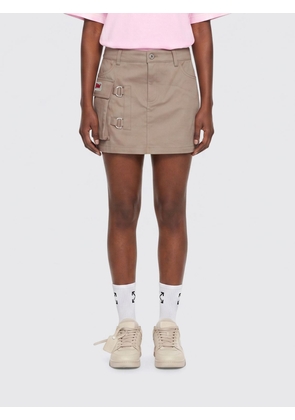 OFF-WHITE Skirt Woman color Grey