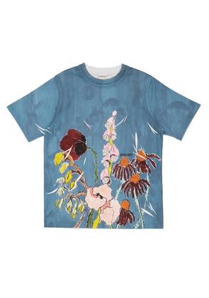 Burberry Kids Cedar Foxglove Cotton T-Shirt