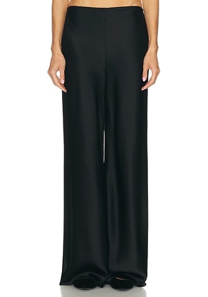 LESET Barb Bias Pant in Black - Black. Size L (also in ).