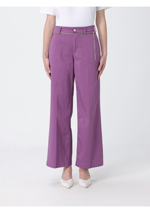 LIU JO Pants Woman color Brown