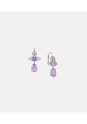 Vivienne Westwood Ismene Drop Earrings Platinum-lavender Platinum-lavender Women