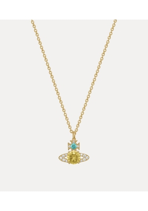 Vivienne Westwood Ismene Pendant Necklace Gold-light-turquiose-light-yellow-white-cz Gold-light-turquiose-light-yellow-white-cz Women