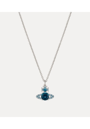 Vivienne Westwood Ismene Pendant Necklace Platinum-dark-blue-cz Platinum-dark-blue-cz Women