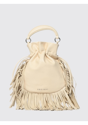 Handbag ORCIANI Woman color Butter