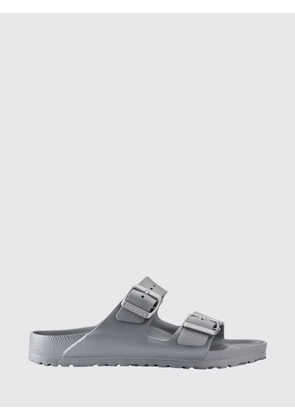 BIRKENSTOCK Heeled Sandal Woman color Silver