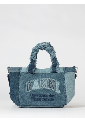 Handbag GANNI Woman color Blue