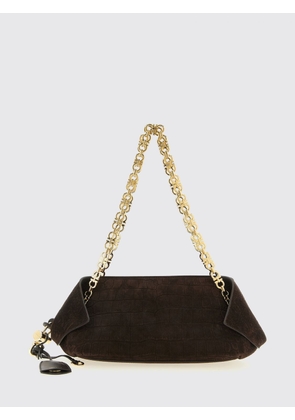Shoulder Bag FERRAGAMO Woman color Brown