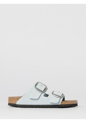BIRKENSTOCK Heeled Sandal Woman color Sky Blue