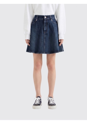 Skirt BRUNELLO CUCINELLI Woman color Denim