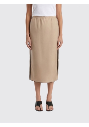 Skirt KHAITE Woman color Beige