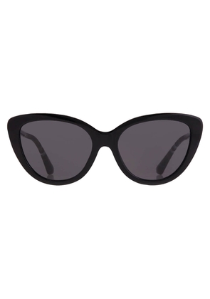 Burberry Dark Grey Cat Eye Ladies Sunglasses BE4457 416587 55