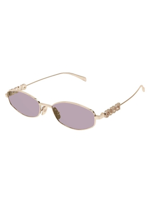 Gucci Violet Oval Ladies Sunglasses GG1802S 003 55
