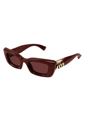 Gucci Red Cat Eye Ladies Sunglasses GG1827S 003 49
