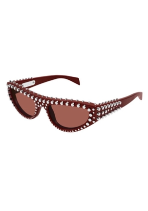 Gucci Brown Cat Eye Ladies Sunglasses GG1919S 009 55