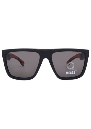 Hugo Boss Polarized Grey Browline Mens Sunglasses BOSS 1451/S 0003/M9 59