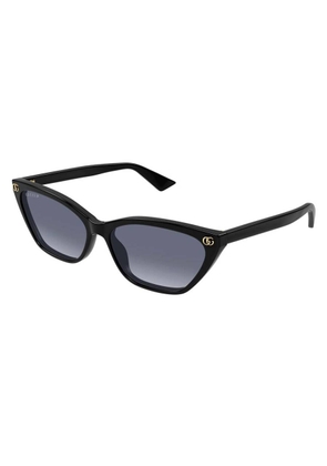Gucci Grey Cat Eye Ladies Sunglasses GG1815S 005 58