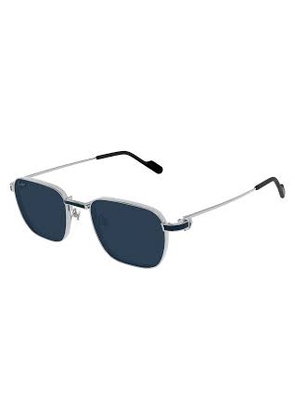 Cartier Blue Square Mens Sunglasses CT0497S 009 54