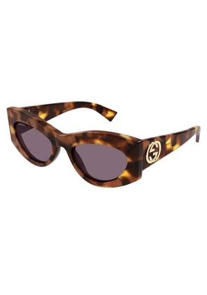 Gucci Violet Cat Eye Ladies Sunglasses GG1843S 003 53