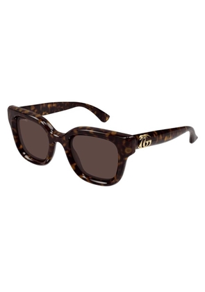 Gucci Brown Square Ladies Sunglasses GG1828S 002 49